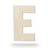 Kleenes Traumhandel Wooden Letter – Wooden Letter for Door Signs – Wooden Alphabet for Children’s Rooms, Living Rooms & More – 10 cm, Uppercase E view 1