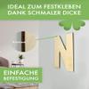 Kleenes Traumhandel Wooden Letter – Wooden Letter for Door Signs – Wooden Alphabet for Children’s Rooms, Living Rooms & More – 10 cm, Uppercase E view 3