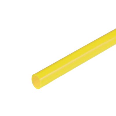sourcing map Silicone Tubing 4 mm ID x 6 mm OD, 1 m, Yellow