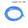 sourcing map Silicone Tube 4 mm OD x 2 mm ID, 10 ft, Flexible Blue Air and Water Hose view 3