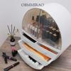 OBMMIRAO Elegant Dustproof Waterproof Makeup Organizer with Drawers view 2