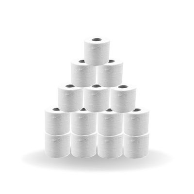 Defacto Comfortable 3-Ply Toilet Paper, Soft and Tear-Resistant, FSC-Certified, Plastic-Free, 128 Rolls