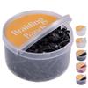 NETPROSHOP Silicone Hair Ties - 450 Pieces in Reusable Box, Black view 1