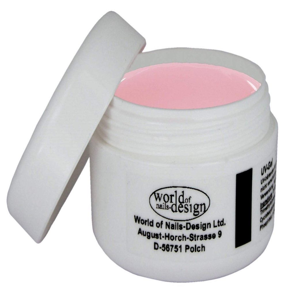 World of Nails Design BasicLine 50 ml LED/UV 1-Phase Gel Milky Rose