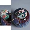 Aurora Pattern Ceramic Ash Urn for Humans or Pets, Size B view 2