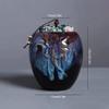 Aurora Pattern Ceramic Ash Urn for Humans or Pets, Size B view 4