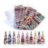 Claral Wild Snake Print Nail Foil Stickers, African Tropical Style, 10 Pieces, de1129 view 1
