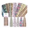 Claral Wild Snake Print Nail Foil Stickers, African Tropical Style, 10 Pieces, de1129 view 2
