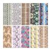 Claral Wild Snake Print Nail Foil Stickers, African Tropical Style, 10 Pieces, de1129 view 3