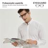 EYEGUARD Reading Glasses, 4-Pack, Rectangular Black, Lightweight and Comfortable, +3.50 Magnification view 3