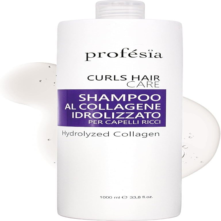 PROFESIA Shampoo for Curly Hair with Hydrolyzed Collagen, 1000 ml