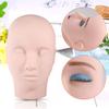 Rotekt Silicone Mannequin Head for Eyelash Extension Training view 2
