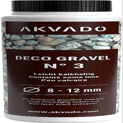 Akvado Natural Gravel for Aquariums 8-12 mm
