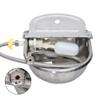 MODUODUO Automatic Water Trough for Dogs, with 99.1 cm Hose and Float Valve, for Cattle, Horses, Goats, Sheep and Other Animals, Stainless Steel view 2