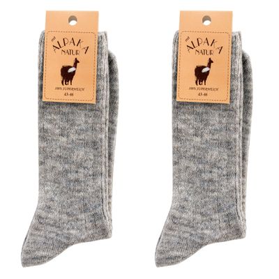 Leo Design Alpaca and Lamb Wool Socks for Women and Men
