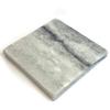 TULLUN Personalized Gray Natural Marble Pet Memorial Stone, 10 x 10 cm, Gold-Frame Photo view 2