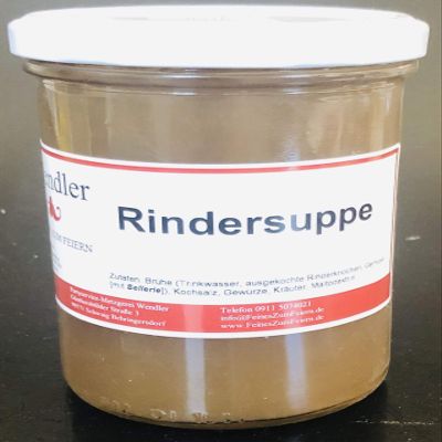 Homemade Beef Soup in a Jar (400 ml)
