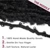 Niseyo Butterfly Locs Crochet Hair, 30.5 cm, 1 Pack Pre-Twisted Crochet Braids (1#) view 4