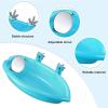 XIOJAE Small Parrot Bird Bath with Mirror view 2