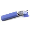 KoKoBin Ultralight TR90 Reading Glasses for Men and Women, Half-Rim Narrow Frame with Case and Cleaning Cloth (Blue, +2.25) view 2