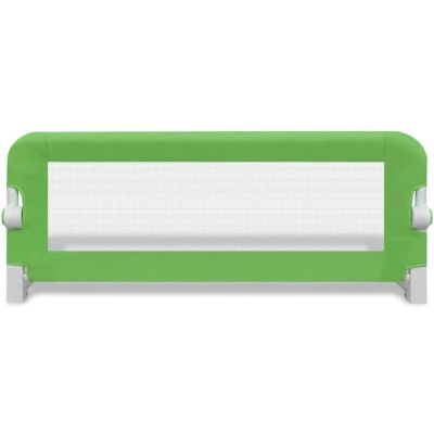 Tidyard 2-Pack Folding Toddler Bed Rails, Portable Bed Guards, Green, 102 x 42 cm