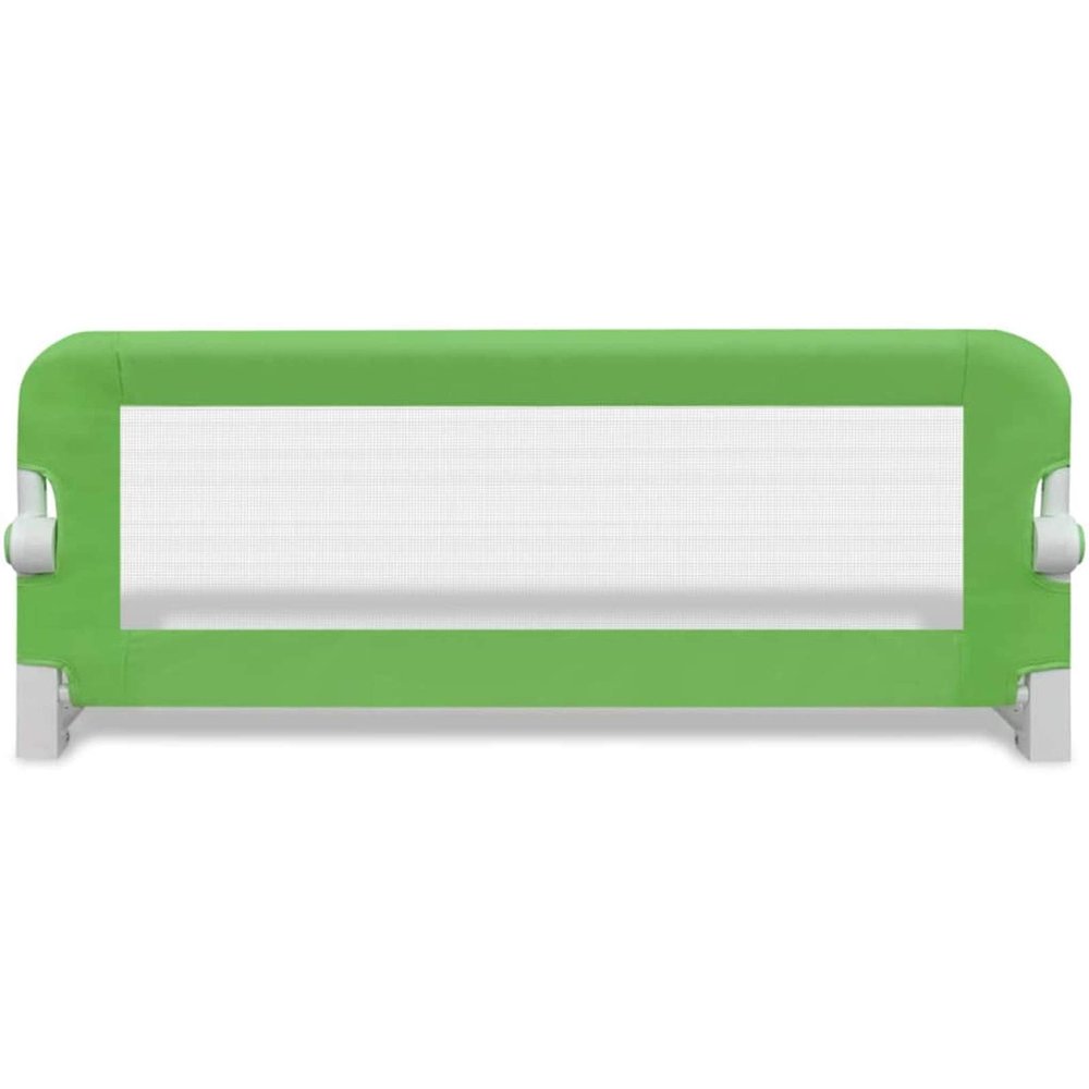 Tidyard 2-Pack Folding Toddler Bed Rails, Portable Bed Guards, Green, 102 x 42 cm