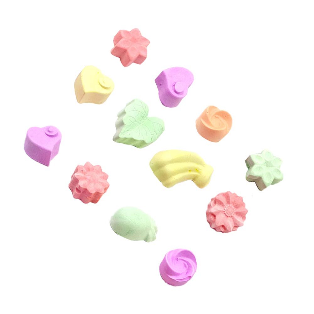 VILLCASE 12-Piece Mineral Stone Chew Toys for Hamster Teeth
