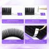 NAGARAKU Classic Lashes 0.07 mm C 9 mm Black, 16 Rows view 4