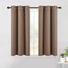 Muutos Blackout Curtain for Kids' Room, Thermal and Sound-Reducing, 235 x 200 cm, Coffee view 2