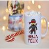 EZYshirt Personalized Ninja Drinking Cup for Children view 3
