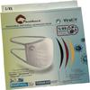 Panthzer Face Mask L/XL with Ear Loops, Black – ViralOff Reduces Pathogens by 99% in 2 Hours view 2