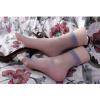 YH-Feet 1 Pair Female Mannequin Silicone Feet, Realistic 36A Fat-Lady Version, Right Foot view 2