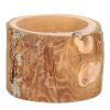 Qcwwy Hamster Apple Wood Feeder Bowl view 1