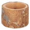 Qcwwy Hamster Apple Wood Feeder Bowl view 2