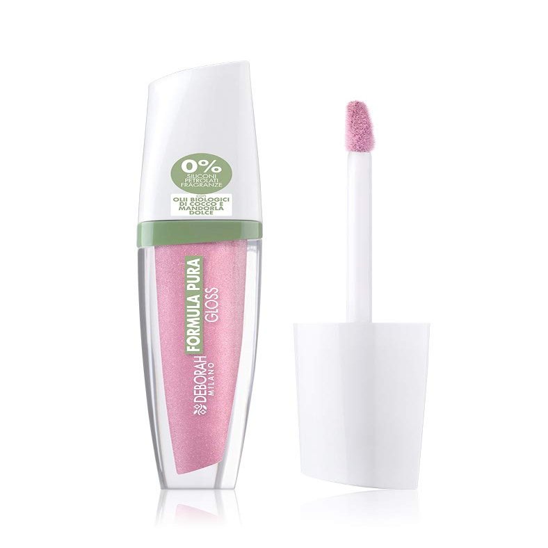Deborah Gloss Formula Pura No. 02 Rose, Paraben-Free, Extra-Shiny Finish