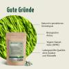 Organic Barley Grass Capsules Refill Pack, 400 Count | 3,000 mg per Daily Dose | Finely Ground Barley Grass Capsules | Certified Organic | No Additives | vom Achterhof view 2