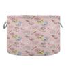 LDIYEU Pink Rose Flower Foldable Toy Storage Basket view 1