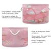 LDIYEU Pink Bird Toy Storage Basket for Kids view 3