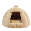 CLQ Semi-Enclosed Plush Pet Bed for Dogs and Cats view 1