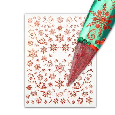 3 Sheets of Nail Stickers – Ultra-Thin Self-Adhesive Nail Art Slides
