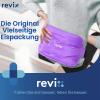 REVIX Back Gel Ice Pack, Reusable Cold Compress with Strap, Purple view 2