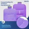 REVIX Back Gel Ice Pack, Reusable Cold Compress with Strap, Purple view 4