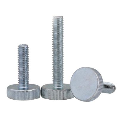 Flat-Head Knurled Adjustment Screw, M6 × 20 (2 Tablets)