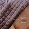 Kentucky Skin-Friendly Underblanket, Navy, 150 g view 3