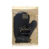 SoSu By SJ Velvet Tanning Mitt, Drip-Style, Gold, Black view 2
