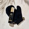 SoSu By SJ Velvet Tanning Mitt, Drip-Style, Gold, Black view 4