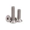 316 Stainless Steel Hex Socket Countersunk Flat-Head Screws, M3–M6 (5 Units) view 4