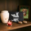 CHRISCK design Slate Memorial Plaque for Dogs & Cats with Engraving, 22×14 cm or 30×20 cm view 4