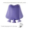 YUANZHOU 3-Liter Hot Water Bottle, Large PVC Bottle with Cover for Pain Relief, Blue view 4