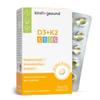 Vitamin D3 + K2 Capsules for Children, Sugar-Free, 800 IU, 1 Capsule Daily, with 25 µg Vitamin K2 and 179 mg Omega-3, 1.5-Month Supply view 1